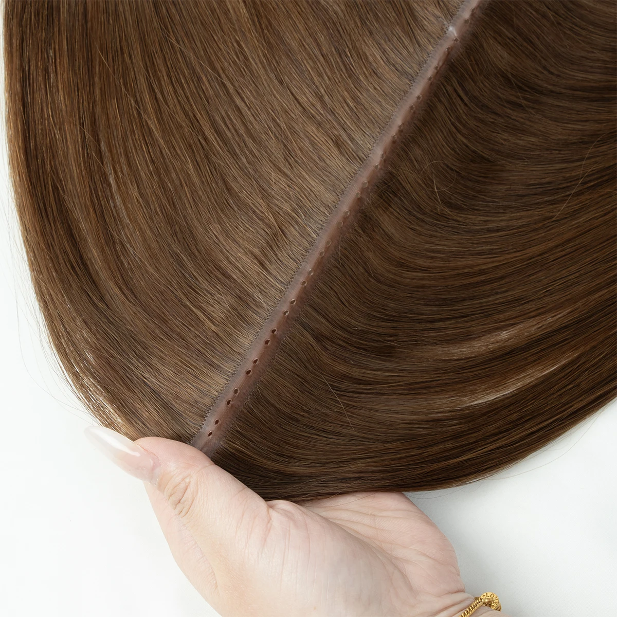 Invisible Hole Flat Pu Tape Human Hair XO Twin Tabs 25cm Long Tape PU Weft Real Human Hair No Glue Microlink Application 40-50g