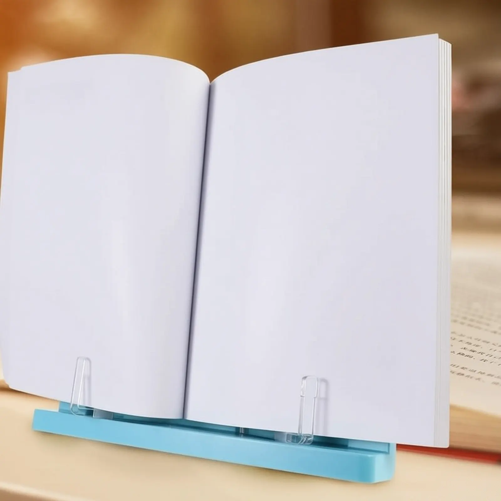 Adjustable Book Reading Stand Desktop Book Holder Ergonomic Tilt Angle Reading Rack for Students Adults Myopia Prevention