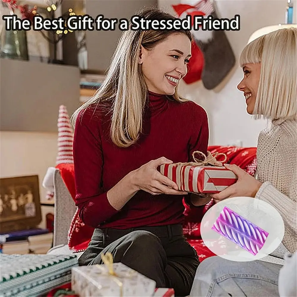 Jouet 3D imprimé Fidget, effet d'illusion, Mini jouet Vortex, fil de taille Mini, jouet d'illusion, jouet de décompression