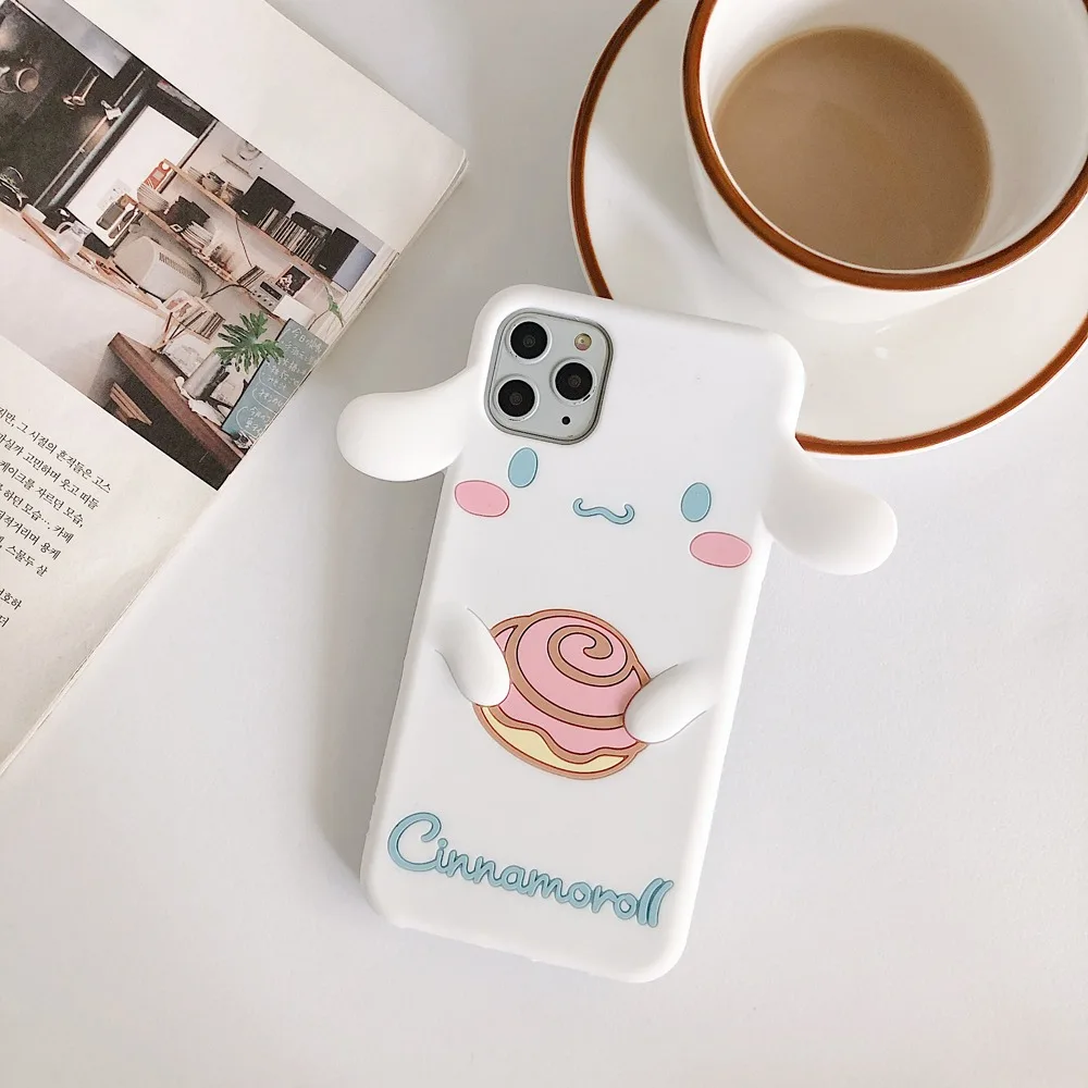 3D Cartoon My Melody Soft Silicone Case Shockproof Cover for iPhone 16 15 14 13 12 Pro X XS Max XR 6 6S 7 8 Plus 5 5S 4 4S SE - náhled 6