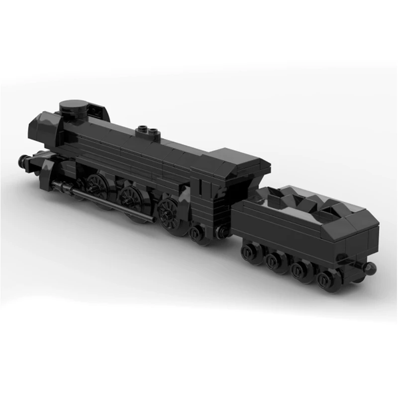 225PCS MOC-228827 Treno Semplice Serie 4-6-2 Locomotiva A Vapore Building Block Modello Set di Mattoni Educazione Creativa Puzzle Regali PER BAMBINI