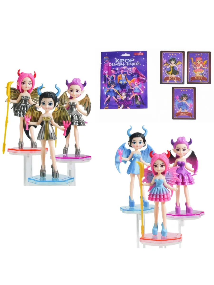 2026K-POP Witch Hunter Squad Blind Box-poppen - Lumi, Mira, Zoe PVC-beeldjes Speelgoed Collectibles Decoraties uit de Witch-serie