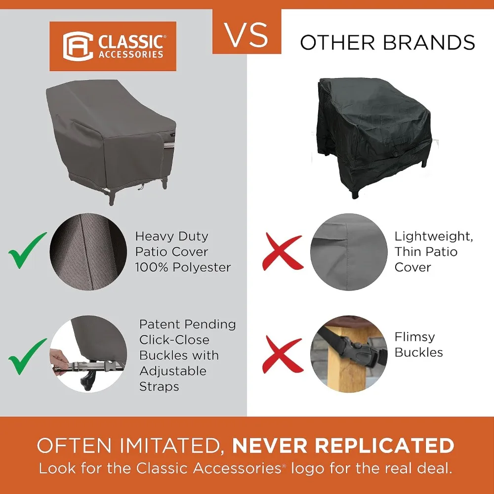 Water-Resistant 58 Inch BBQ Grill Cover, Heavy Duty Outdoor Barbecue Cover with WindLock System