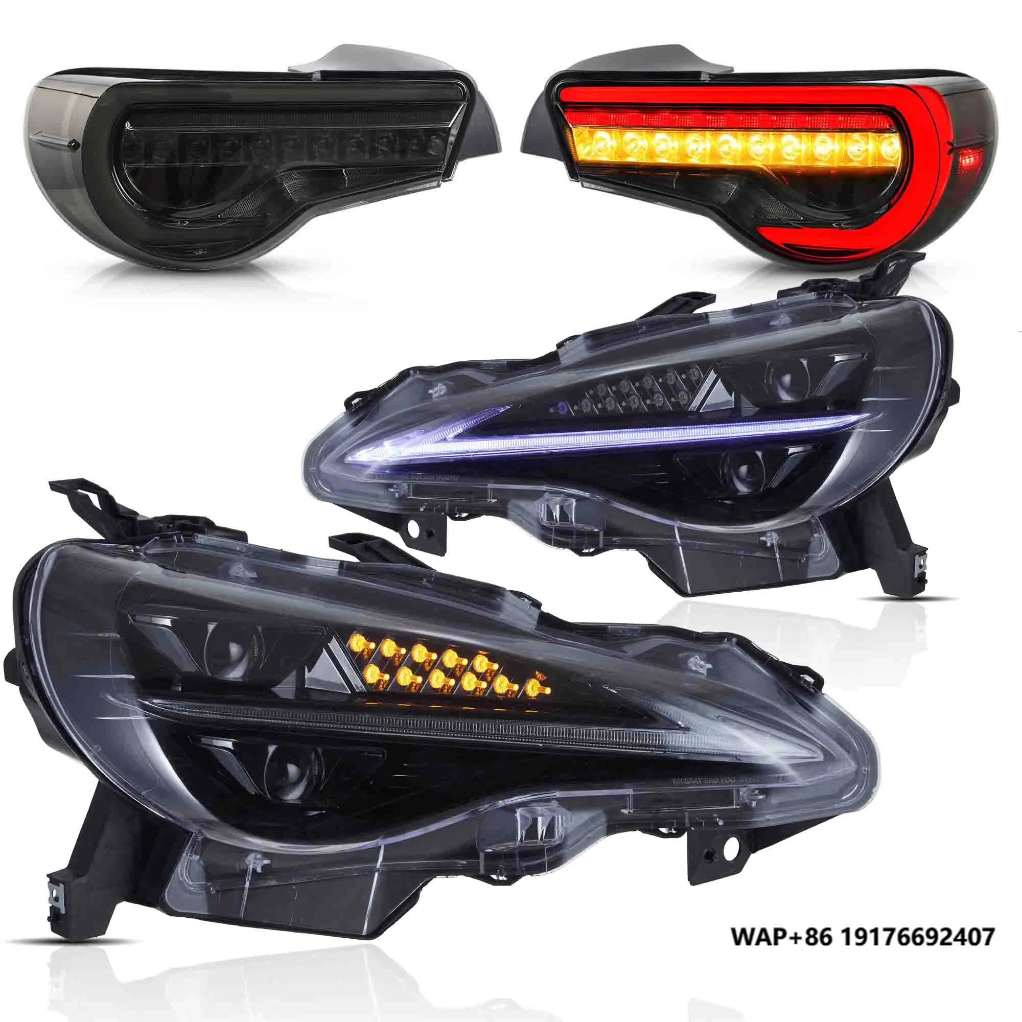 

VLAND LED Headlights+Taillights for ‘Toyota 86 2012-2020, Subaru BRZ 2013-2019 and Scion FR-S 2013-2016 1st Gen (Ready to Ship)