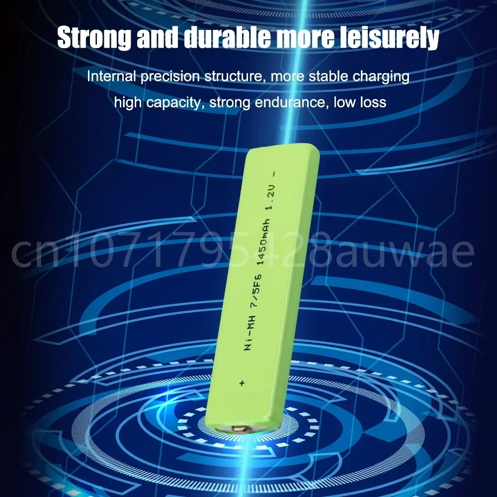 Baterai Ni-Mh isi ulang 1.2V, pemutar kaset 7/5F6 7/5 F6 1450mAh untuk Walkman CD MD