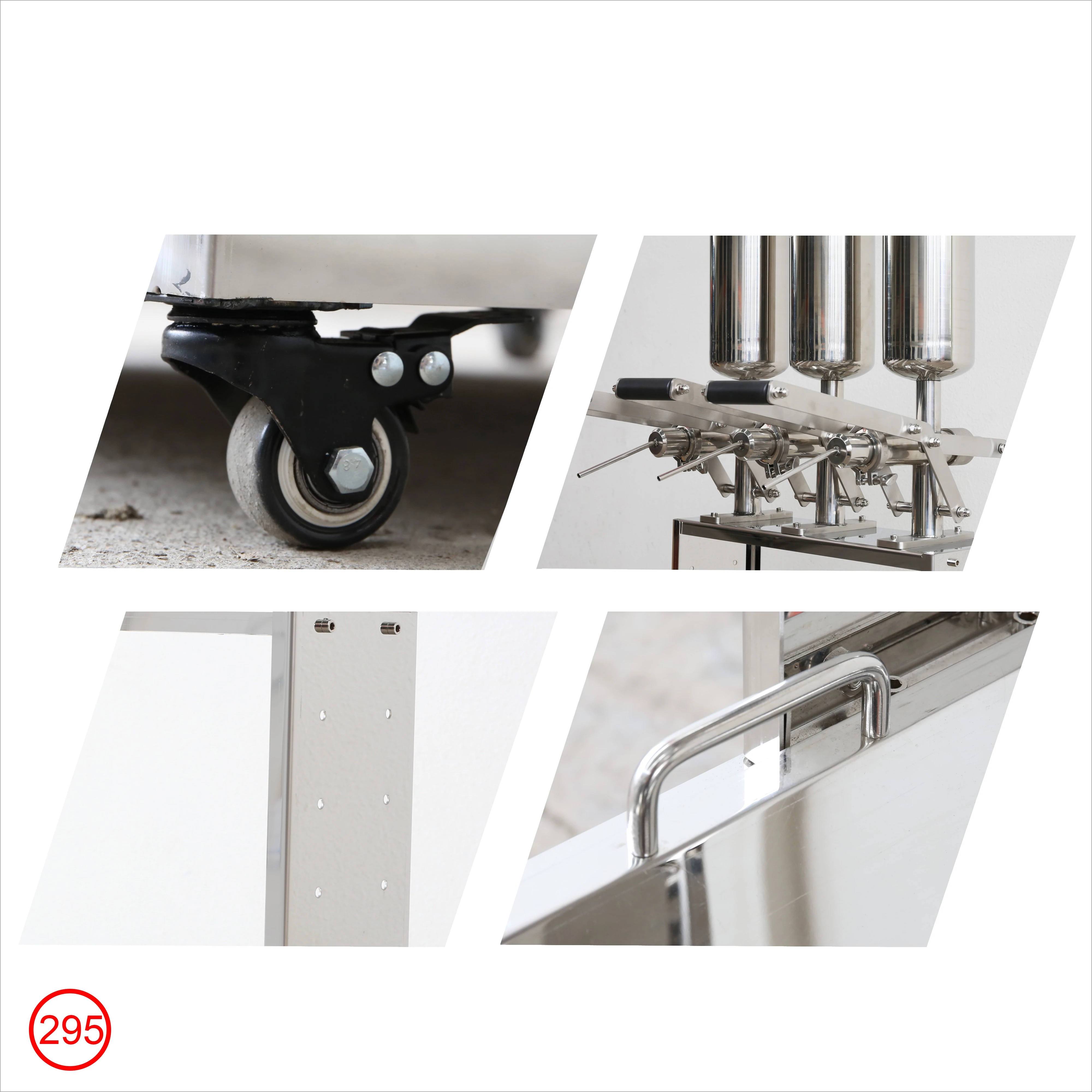 6L Churros Filling Machine with Cabinet - Stainless Steel Jam Filler Commercial for Pastry, Dessert Shop Efficient