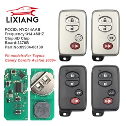 LIXIANG Keyless Go 2/3/4 Buttons Smart Remote ASK314.3MHz Board:271451 3370 For Toyota Avalon Camry Rav4 Highlander HYQ14AAB
