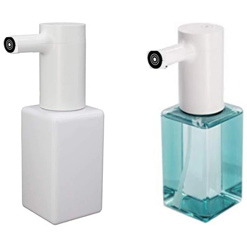 Automatic Foaming Soap Dispenser, Morden Styling Upgraded, Infrared Sensor Detection, Press-Free, Waterproof, USB Charging, Adju