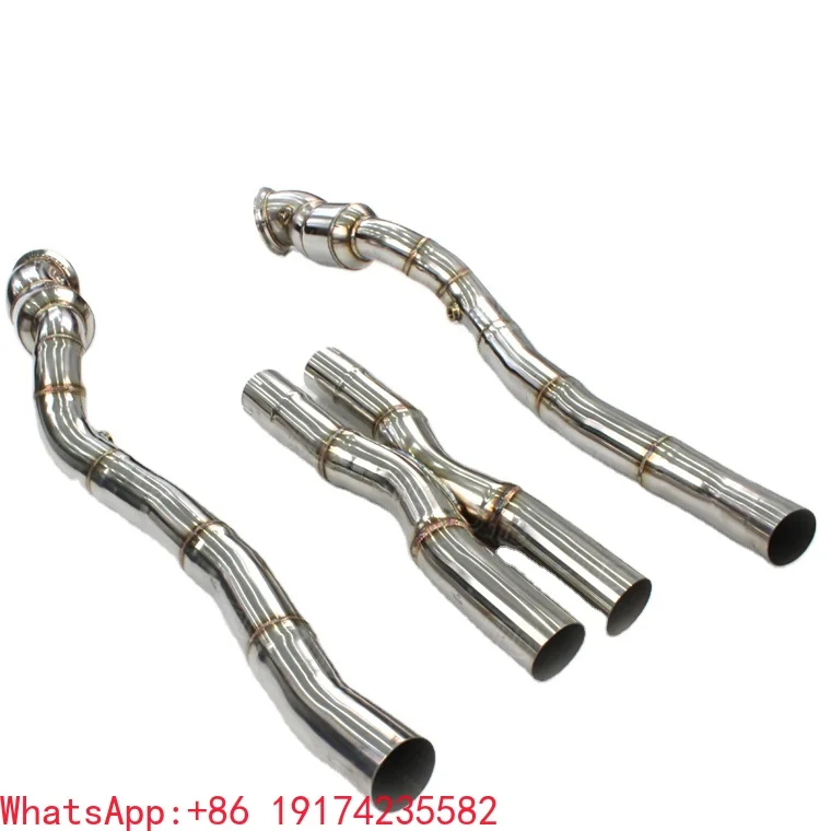 

Motorsports Exhaust.Downpipe Without Heat Shield for Ferrari F-12