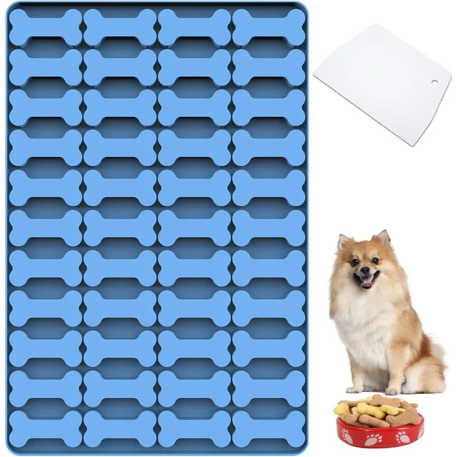 

Силиконовые формы для собачьих костей, 44 полости, форма для лакомства для маленьких собачьих костей для выпечки и замораживания корма для собак/удар/печатков/конфет/C