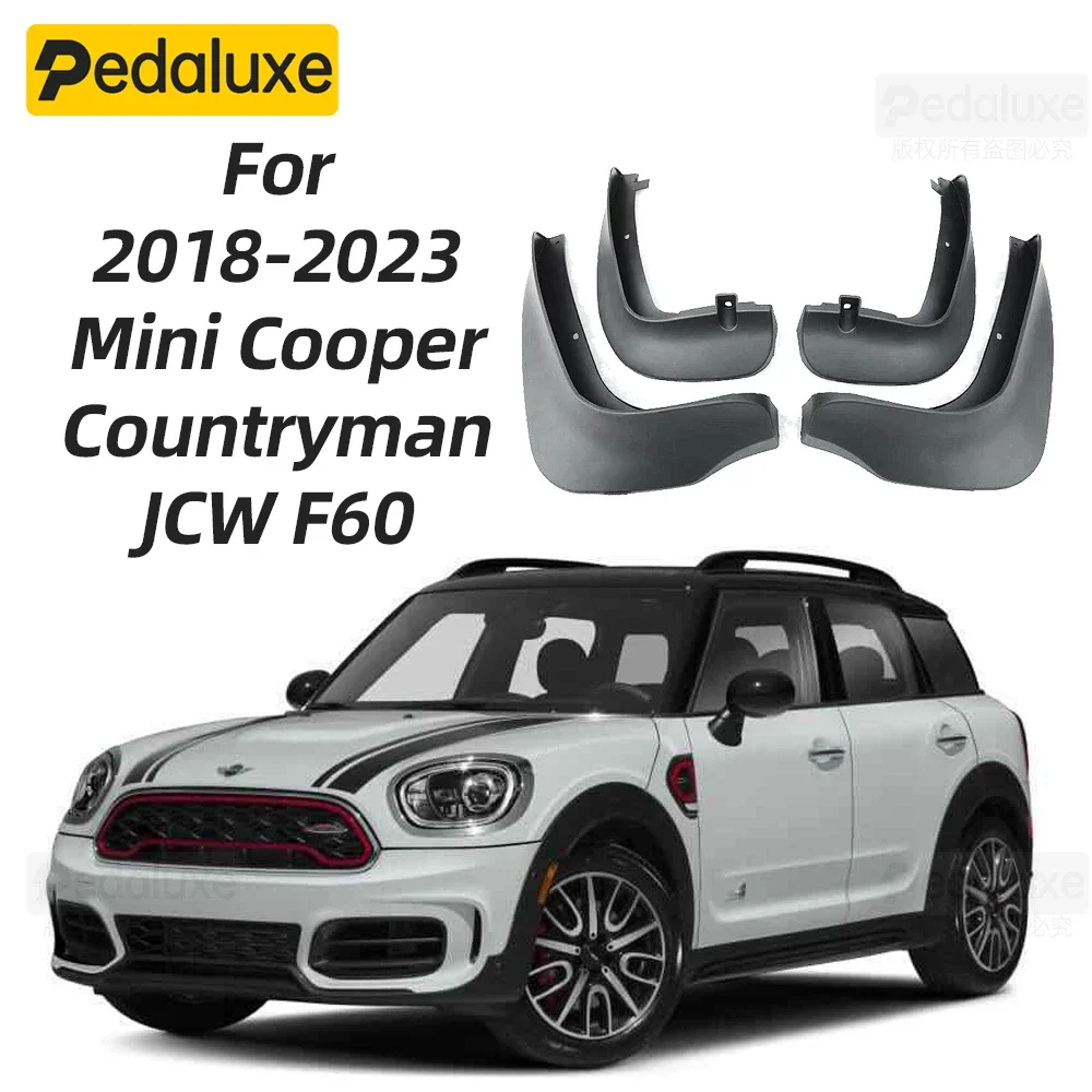

Genuine New Splash Guards Mud Flaps For 2018-2023 Mini Cooper Countryman JCW F60