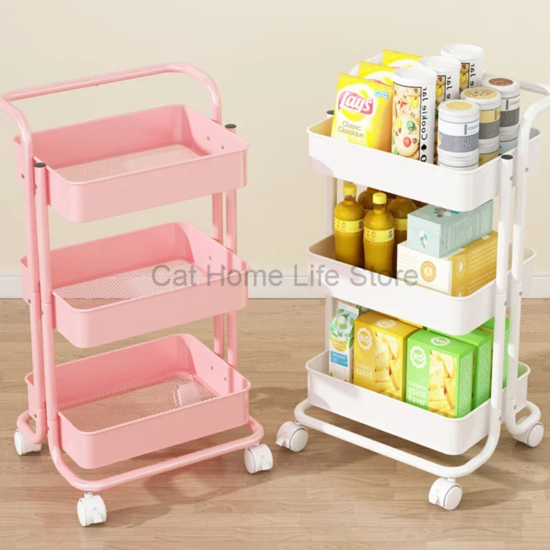 French Style Storable Trolley Modern Multifunctional Barber Shop Trolley Simplicity Luxury Furniture Spingere Un Carrello HBSC