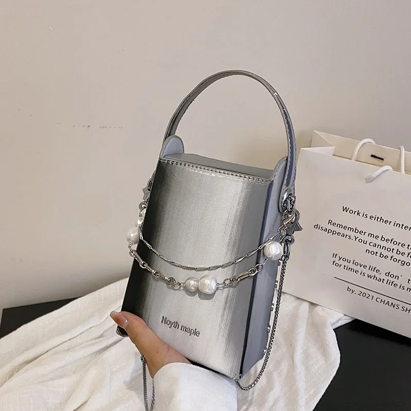 

2025 New! Folded Clouds Solid Color Chain Bag - Foreign Style, Summer Casual, Commuter Shoulder & Underarm