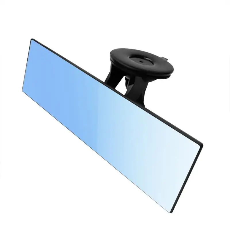 

Car Truck Mirror Anti-glare Universal Interior Rear View Mirror Wide Flat Interior Rear View Rearview Mirror With Suction Cup