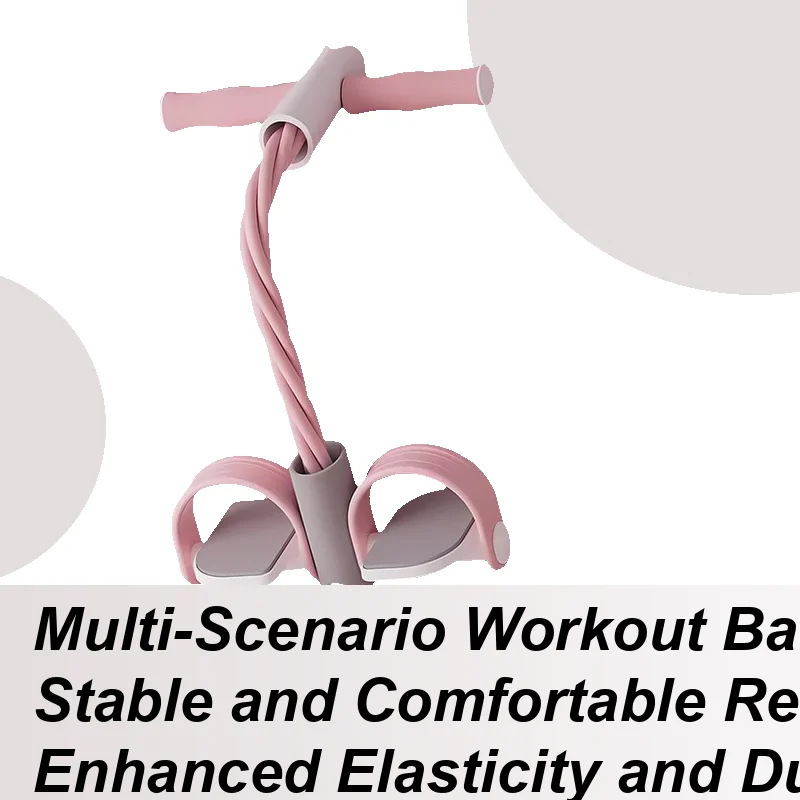 

Exercise Bands Pedal Sit Up Tension Foot Pedal Portable Sport Equipment Elastic Puller Band For Home Gym Yoga Pilates