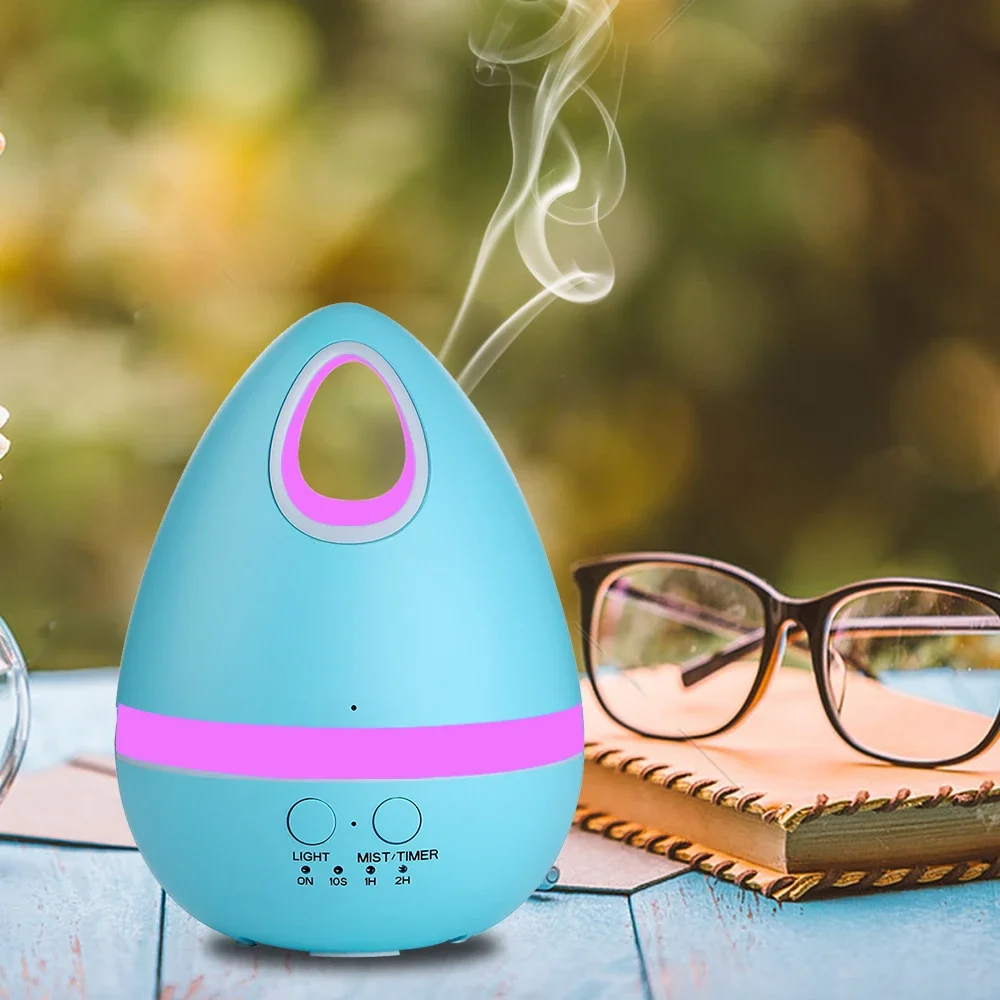 Creative Egg-Shaped Ultrasonic Aroma Machine Color Gradient Light Air Humidifier Aroma Diffuser Fresh Air Spray Purifier