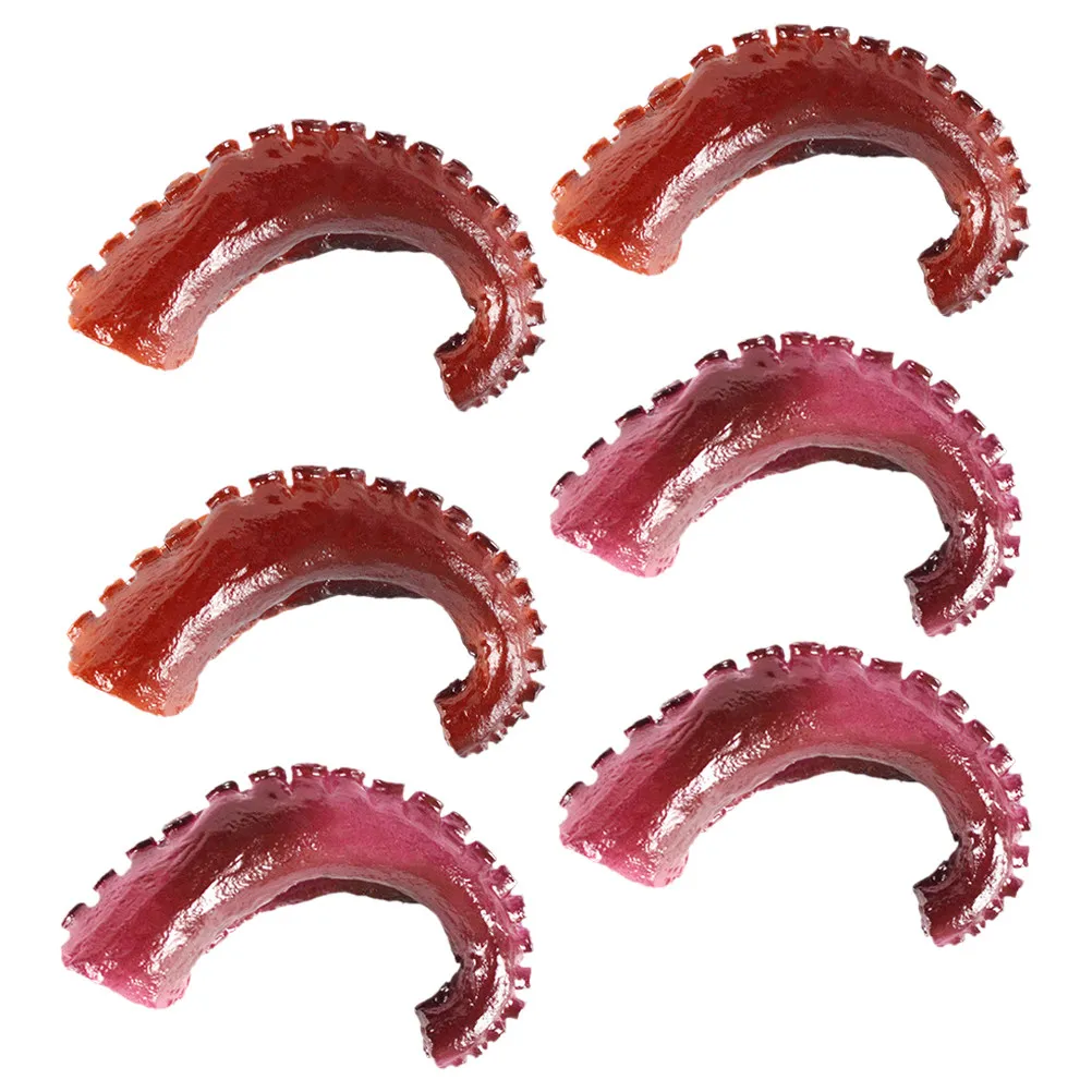 

6Pcs Realistic Squid Tentacles Sea Creature Props for Ocean Themed Parties Aquarium Decor Educational Marine Biology Learning