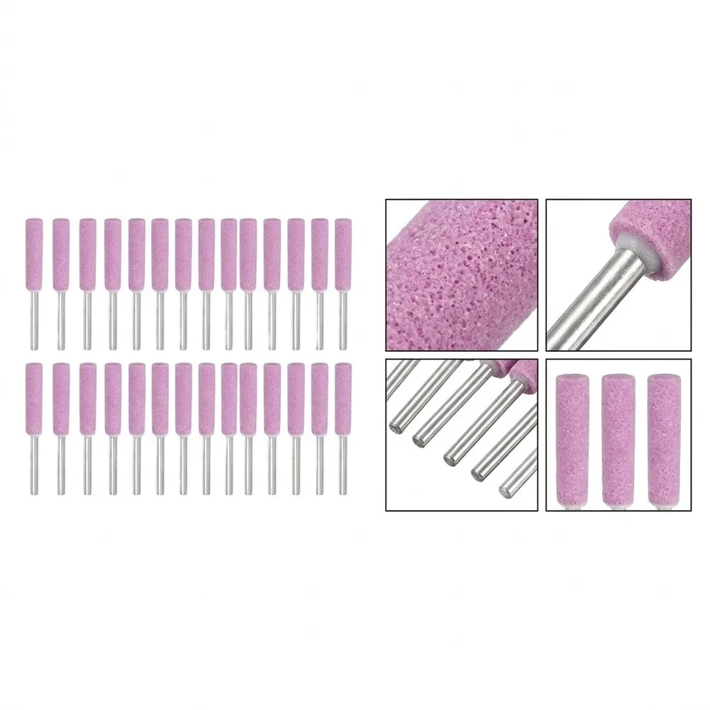 32 Pcs for chainsaw Sharpening Kit with Emery Grinding Stones and Polishing Files for Chains and Various Material Maintenance