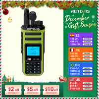 Retevis A3 Ham Radio Quad Band Walkie Talkie UHF VHF HF Dual Receive Transmit VOX 2500mAh Long Battery Life 999Channels CB Radio