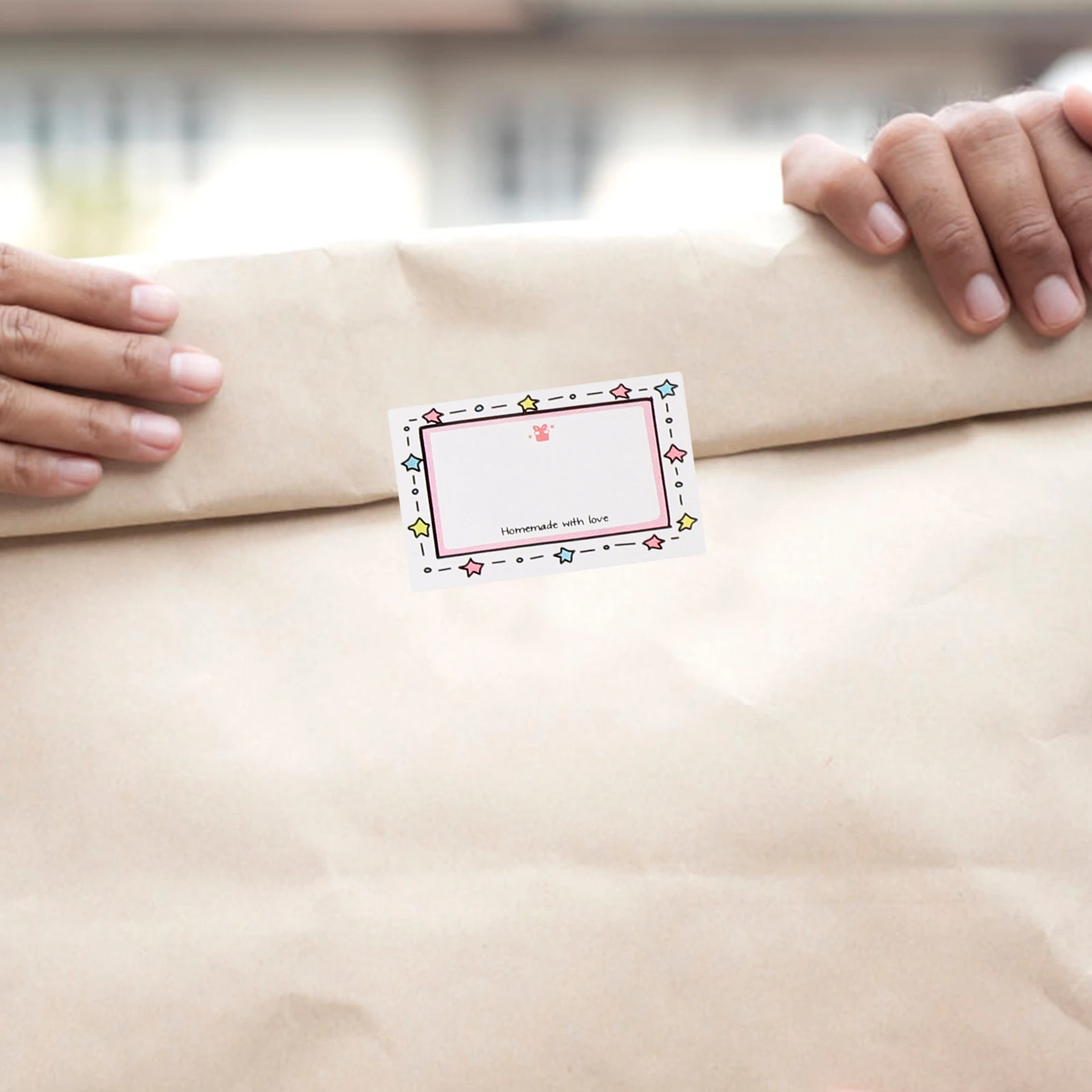 

500 Sheets Waterproof and Oil-proof Stickers Food Label Bottle Canning Jar Labels for Containers Student