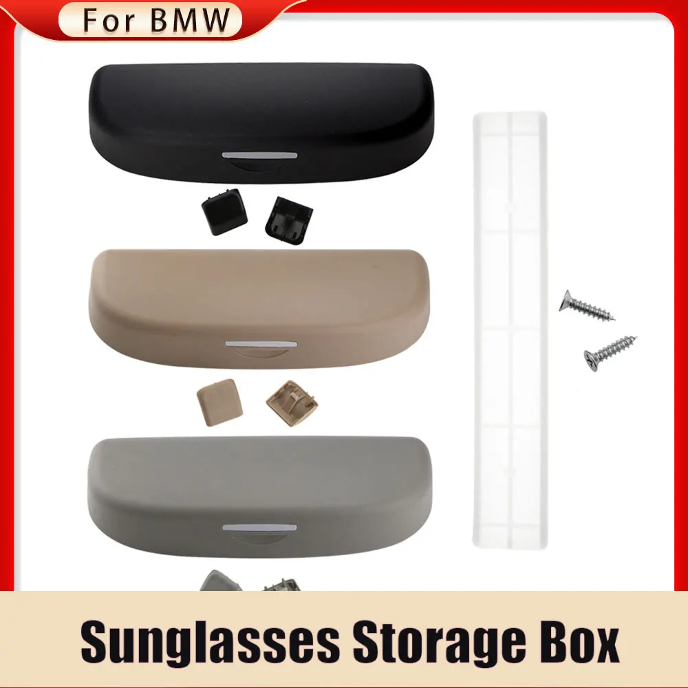 

Car Glasses Case Box for BMW 1 2 3 5 Series X1 X3 X5 E90 E91 F30 F31 F34 320 328 F07 F10 F11 F48 520 528 2006 - 2011 Accessories