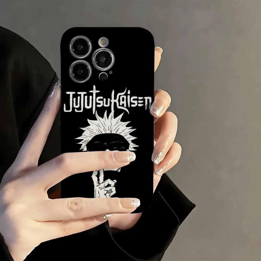 

Jujutsu KaisenS Cool Phone Case Film Korean INS For IPhone 16 15 14 13 12 11 Pro Max Plus Luxury Cover
