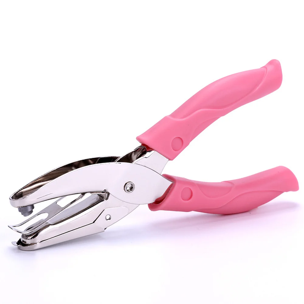 Leuke Kawaii Rubber Mouwen Star Hart Perforator Rvs Ronde Perforator Papier Scrapbooking Diy Craft Shape Cutter