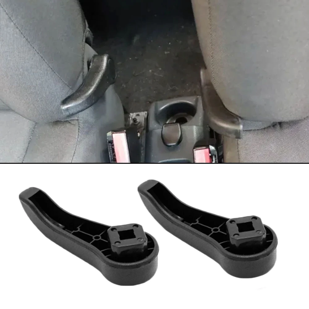 

2pcs Car Replace Seat Recline Knob Lever Seat Adjust Handle For Renault Clio All Series 1998-2008 2/3-4/5 Doors for Mk2 Twingo
