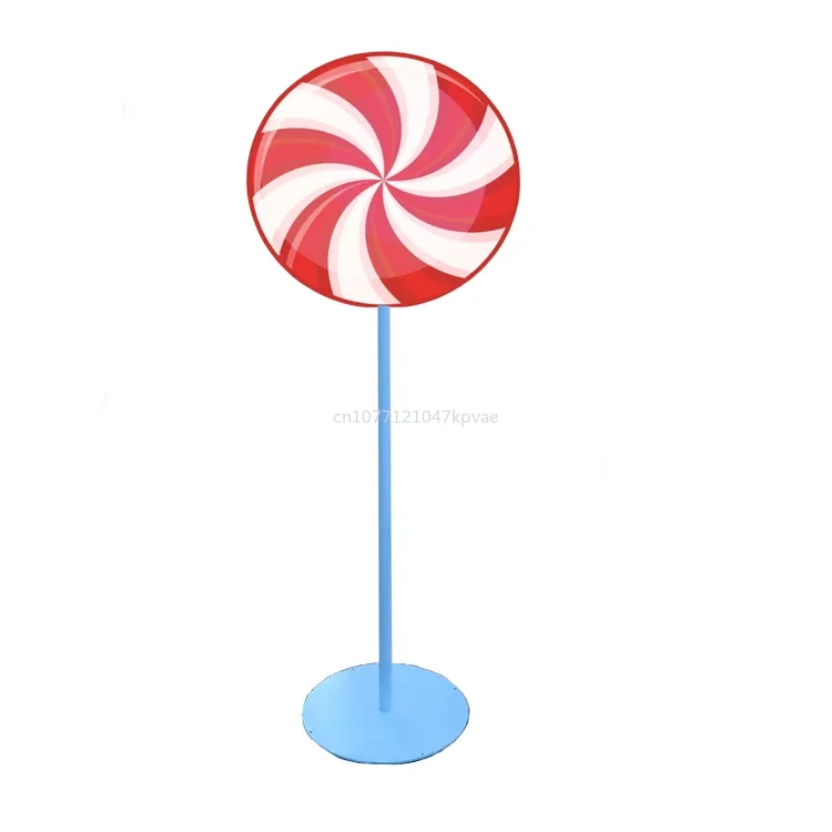 

lollipop christmas decoration fiberglass candy lollipop sculpture for christmas decoration