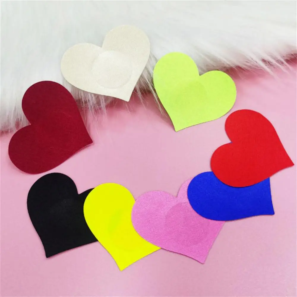 1/3pairs Love Heart-shape Invisible Chest Pad Sexy Nipple Stickers Intimates Accessories Self-adhesive Breast Pasties Stickers