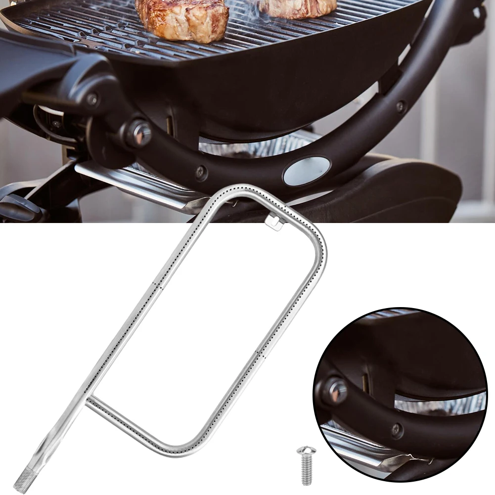 Q1000 Q1200 Grills Burner-Tube Wear-Resistant Stainless Steel Webers Q Series Gas-Grill Durable Grill Accessories for Cooking BB