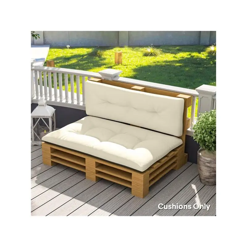 وسائد مريحة للجلوس في الهواء الطلق، مقاومة للماء وأنيقة، مثالية لديكور الفناء، سهلة التنظيف والصيانة #1