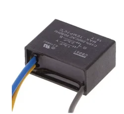 Black CBB61 1.5uF+2.5uF 3 Wires AC 250V 50/60Hz Capacitor For Ceiling Fan