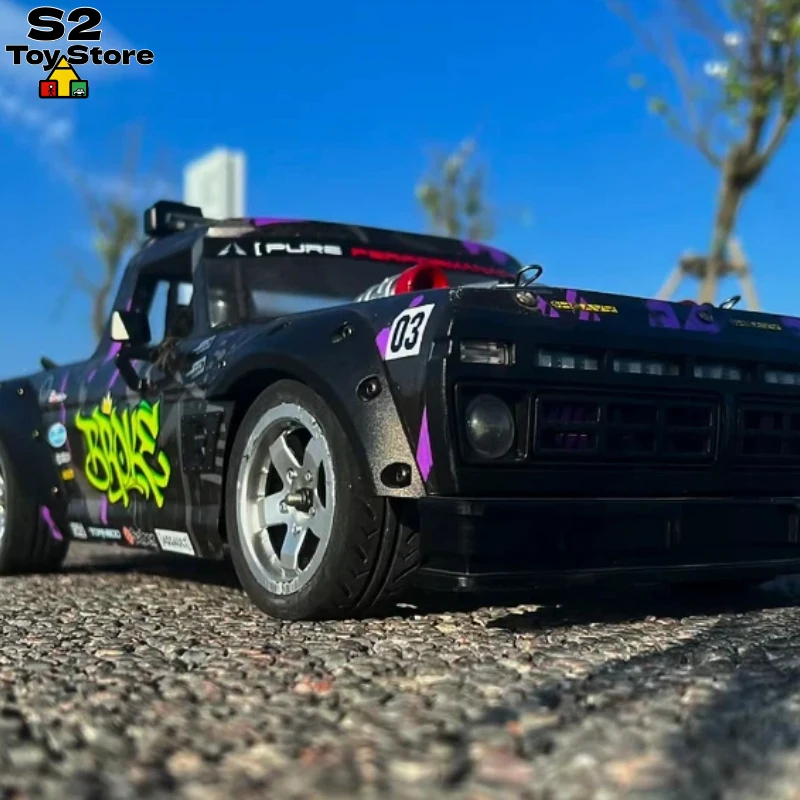 

SG1006 Brushless RC Truck with Synchronized LED Lights 1:14 F-150 Style High Speed Drift & Race Car 4WD Remote Control Model