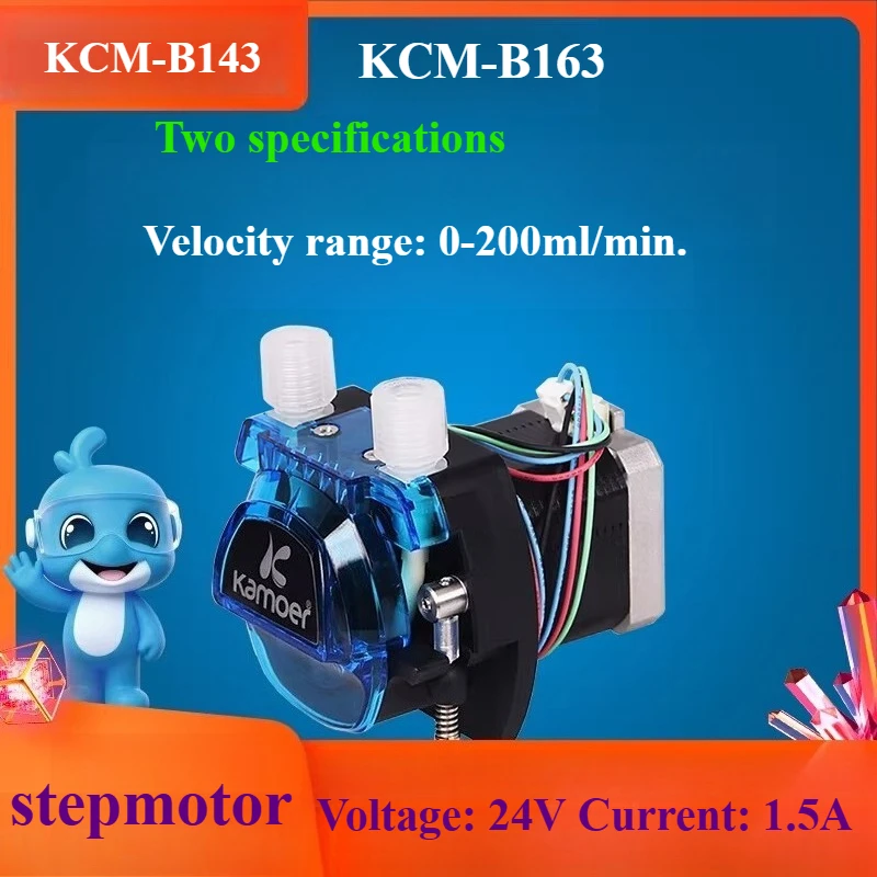 Small Peristaltic Pump 12v High-precision Stepping Motor Pulse Acquisition Confucianism Quantitative Pump.