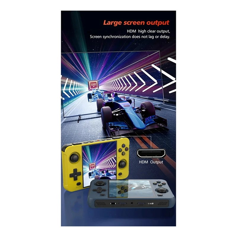 B03B-R40S Retro Videospielkonsole 16 GB + 64 GB Wifi + BT Linux Unterstützung für GBA GBC PSP PS1 N64 DC NDS ARCADE Simulator