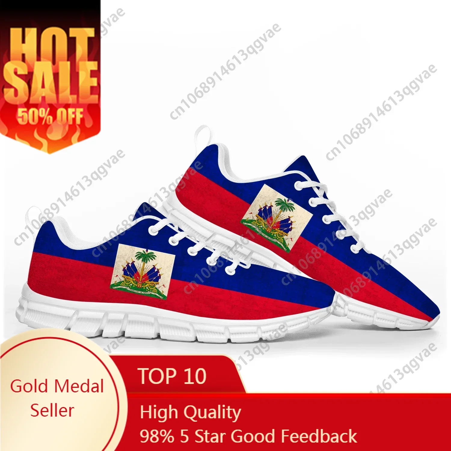 

Haitian Flag Sports Shoes Mens Womens Teenager Kids Children Sneakers Haiti Casual Custom Couple Shoes