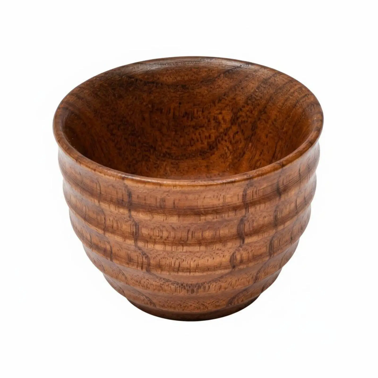 Japanese Wooden Cup Scald-Resistant Wooden Tea Cup Heat-Insulating Wood Tea Mug