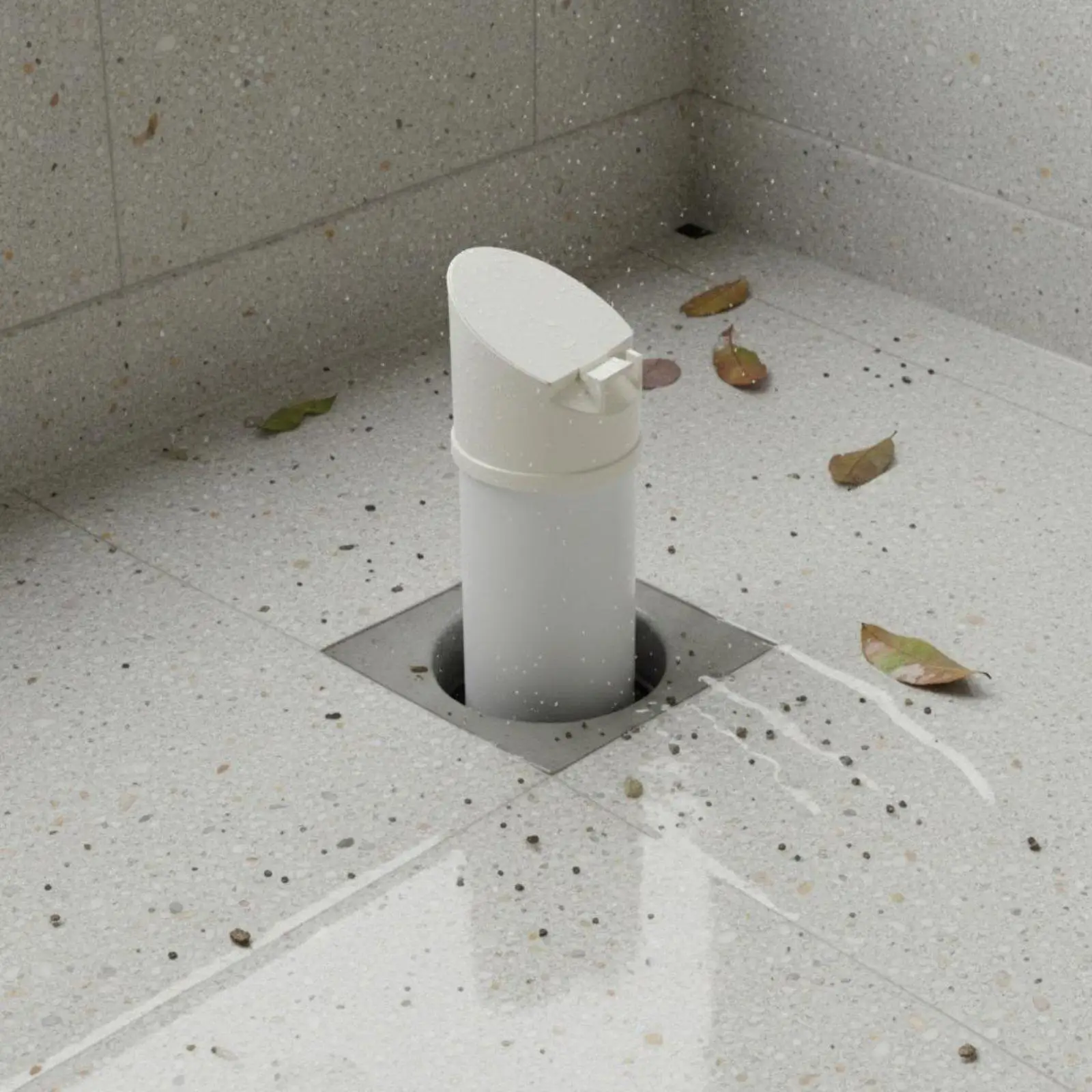 PVC Drain Pipe Flap Cap Long-Lasting Anti-Odor Drain End Cap Leak Proof