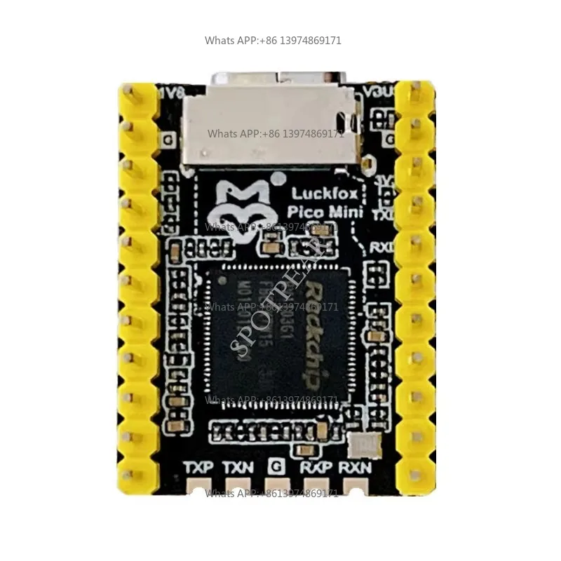 RV1103 Rockchip ARM Cortex-A7 Mini Development Board Low Power Programmable Embedded Electronic Circuit Accessory Module