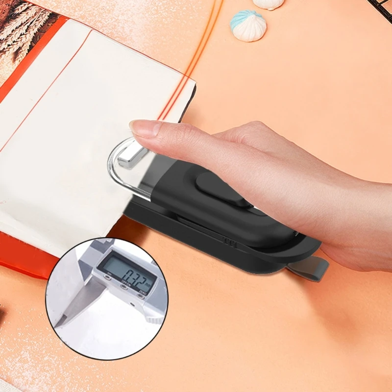 2 em 1 aferidor do calor e cortador a pilhas portátil handheld saco resealer aferidor saver máquina de cozinha saco gadget