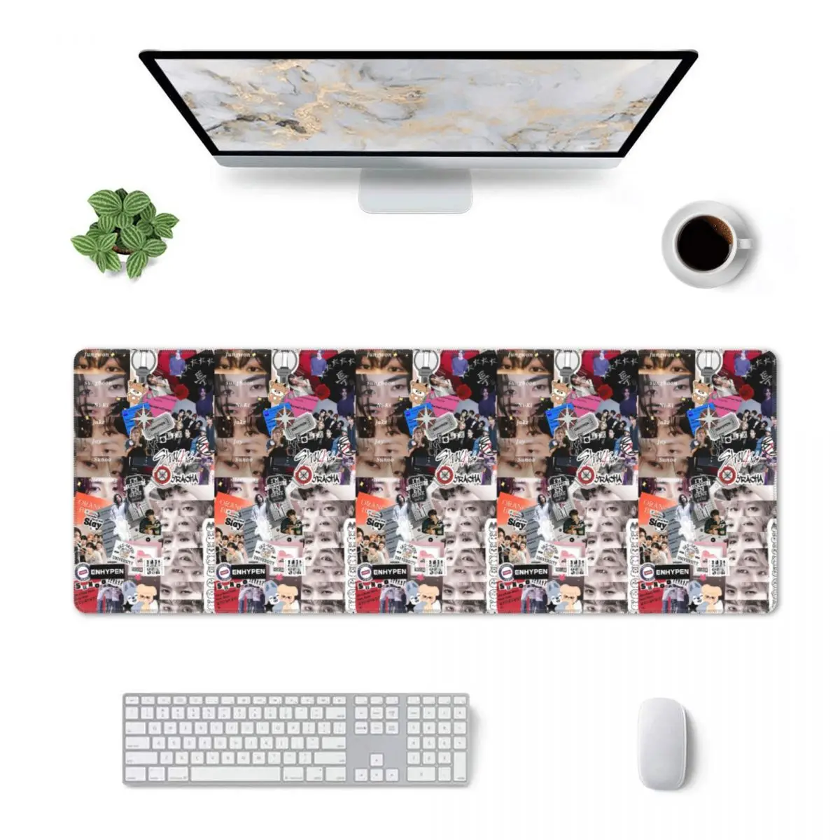 Large Mouse Pad HyunJin Korean Kpop Singer Gamer PC Laptop Mats Keyboard Carpet Computer Gaming Office Accessories Desk Mat