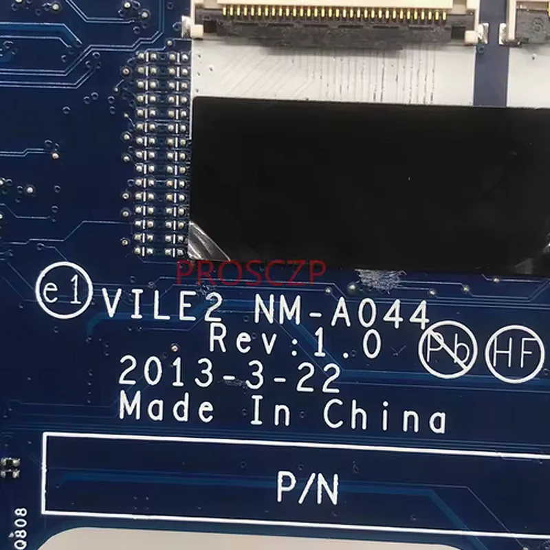 

VILE2 NM-A044 Laptop motherboard For LENOVO ThinkPad EDGE E531 HM77 Mainboard 04Y1299 NM-A044 SLJ8E