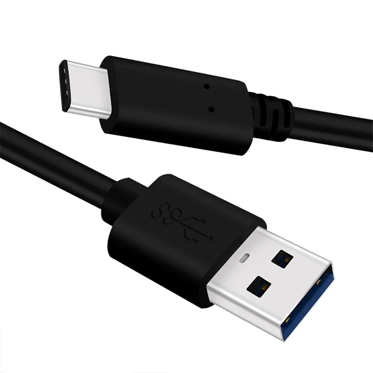 

Short 0.2m Black 60W 3A Type C to USB 3.2 Gen 1 data QC 3.0 charging cable for tablet xiaomi samsung huawei mobile phone use