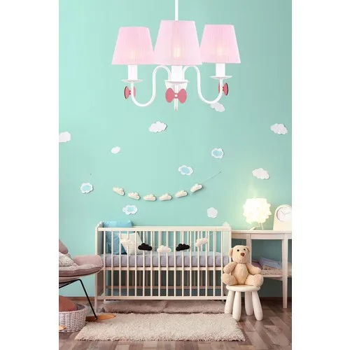 Begüsa Samara 3'lü Hat Chandelier-Pink