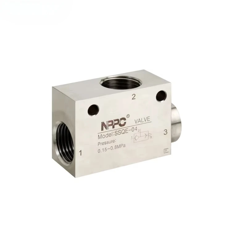 

SSQE-04 NPPC Brand SSQE Quick Exhaust Valve Ports 1/2 Stainless Steel 316