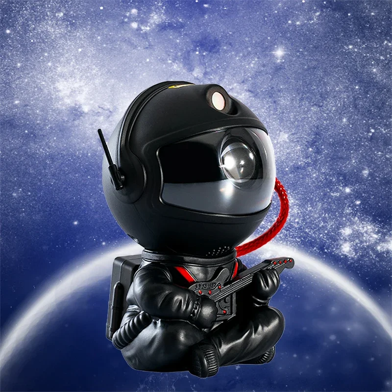 

Cosmonaut Night Light Rotatable Mini Spaceman Projector Lamp Starry Sky Car Atmosphere Projection