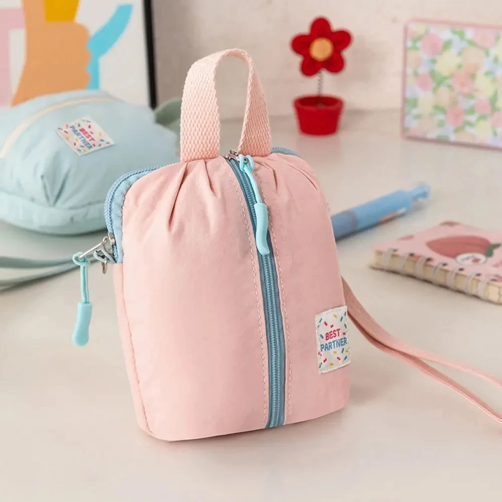 Tragbare Kleine Damenbinden-Aufbewahrungstasche Macaron Reise-Toilettenartikel Kosmetiktasche Make-up Organizer Vielseitig Einsetzbar – Detail 11