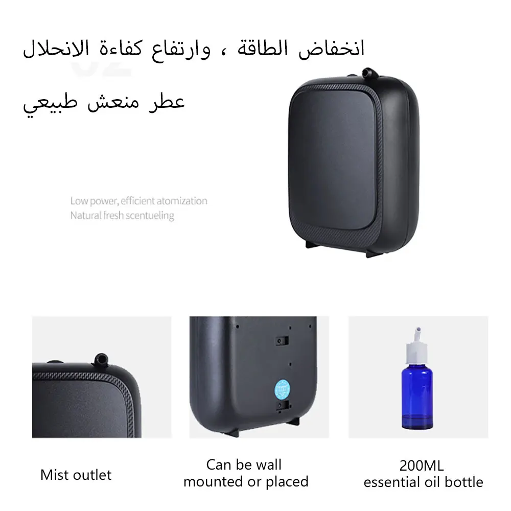 XP100-Aromatherapy Machine -Advanced Intelligent Aroma Machine, Automatic Fragrance Sprayer Wall Mounted And Desktop Placement