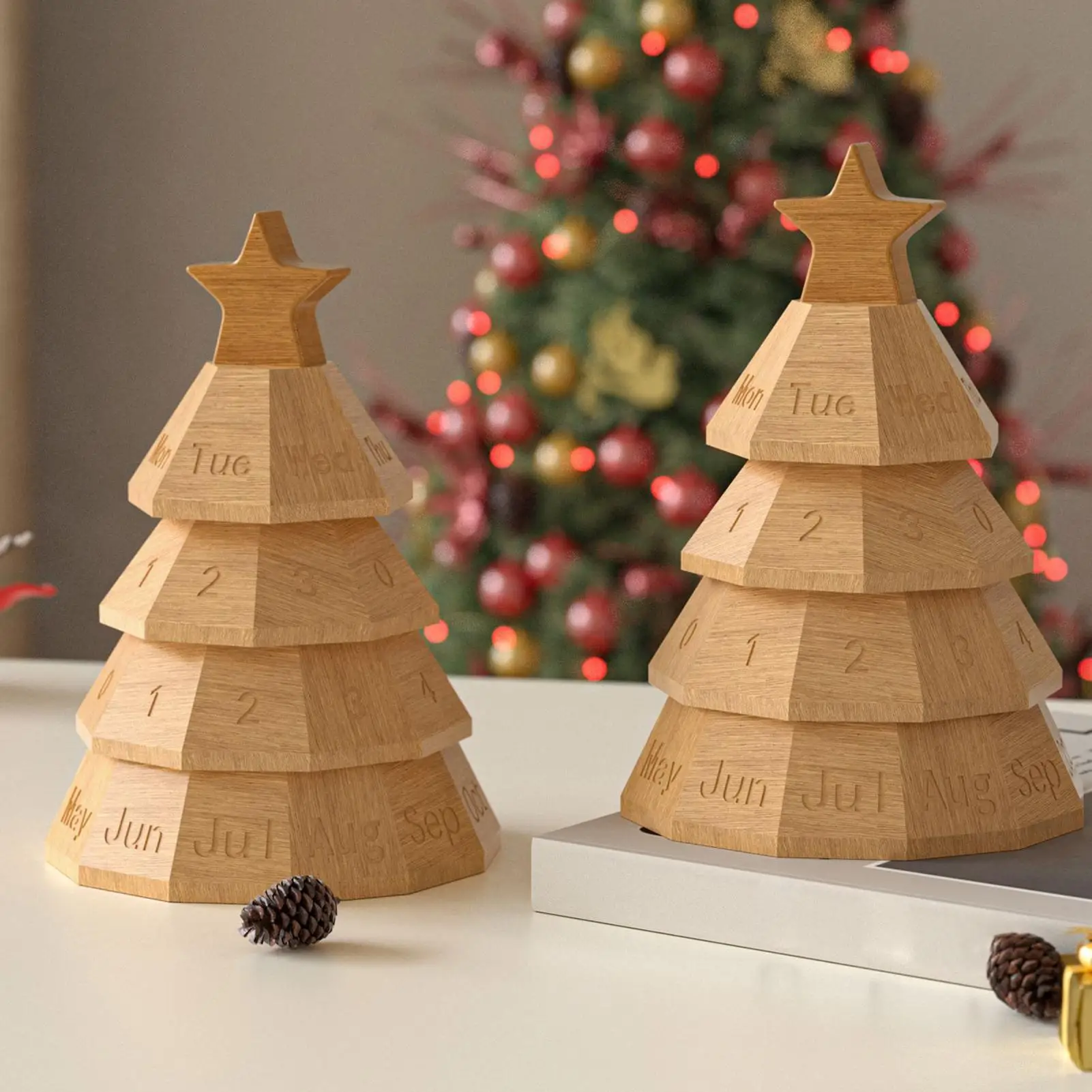 Silicone Molds For Christmas Easy Release Beginner-Friendly Christmas Tree Shape Organizer Silicone Mold For Concrete Plaster